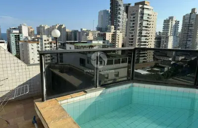 Cobertura com 1 quarto à venda no Pompéia, Santos 