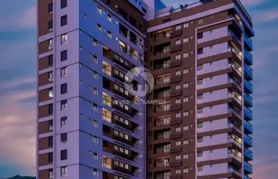 Apartamento à venda, 2 quartos, 1 suíte, 1 vaga, marapé - santos/sp