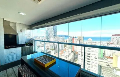 Apartamento para aluguel, 2 quartos, 1 suíte, 1 vaga, pompéia - santos/sp