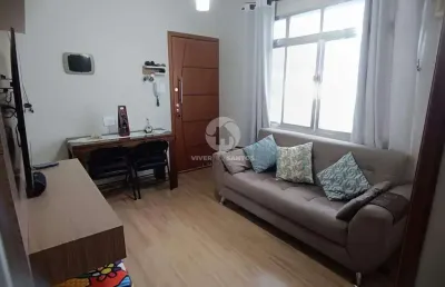 Apartamento à venda, 2 quartos, 1 vaga, embaré - santos/sp