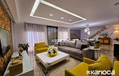 Cobertura com 3 dormitórios à venda, 362 m² por r$ 1.790.000,00 - recreio dos bandeirantes - rio de janeiro/rj