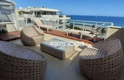 Cobertura com 4 dormitórios à venda, 273 m² por r$ 6.390.000,00 - barra da tijuca - rio de janeiro/rj