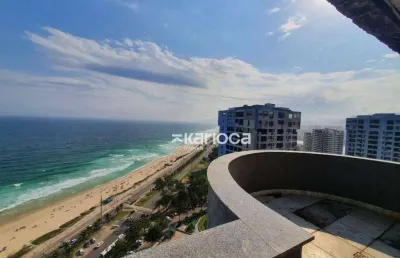 Cobertura com 1 dormitório à venda, 103 m² por r$ 1.400.000 -  avenida lúcio costa - barra da tijuca - rio de janeiro/rj