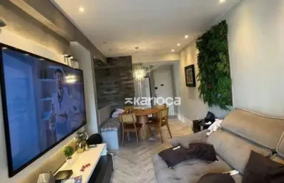 Apartamento com 3 dormitórios à venda, 76 m² por r$ 650.000 - rua francisco de paula, nº 526 - barra fun - rio de janeiro/rj