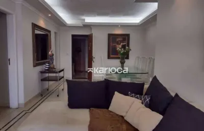 Apartamento com 4 dormitórios à venda, 140 m² por r$ 1.700.000,00 - jacarepaguá - rio de janeiro/rj