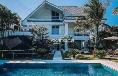 Casa com 4 dormitórios à venda, 973 m² por r$ 7.400.000 - avenida das américas - barra da tijuca - rio de janeiro/rj