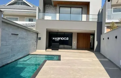 Casa em condomínio fechado com 5 quartos à venda na Estrada Vereador Alceu de Carvalho, 665, Recreio dos Bandeirantes, Rio de Janeiro