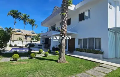 Casa em condomínio fechado com 5 quartos à venda na Estrada Vereador Alceu de Carvalho, 555, Recreio dos Bandeirantes, Rio de Janeiro