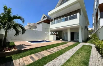 Riviera del sol -  mansão  - 4 suítes - 340m2  - rj