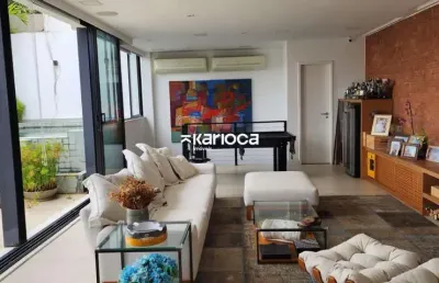 Lindo apartamento duplex tipo cobertura com 225m² no jardim oceânico no melhor ponto da barra da tijuca