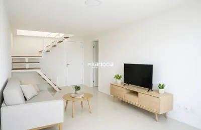 Cobertura 2 quartos, sendo 1 suíte, 140 metros na freguesia