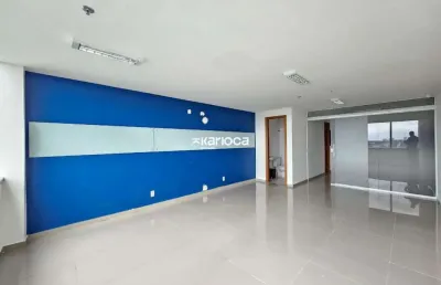 Sala para alugar com 48m², 2 banheiro, 1 vaga de garagem.