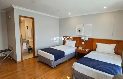 Apart-hotel: dois quartos independentes com suíte à venda na barra da tijuca: conforto, lazer e excelente localização