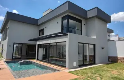 Casa  à venda com 4 quartos, sendo 4 suítes,  no condomínio campos de santo antonio ii, itu - sp