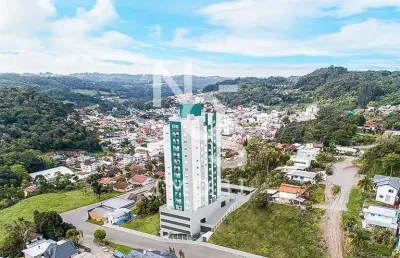 Apartamento 02 dormitórios centro com sacada e churrasqueira antônio prado