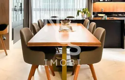 Apartamento de 03 suítes mobiliado no bairro centro em itapema