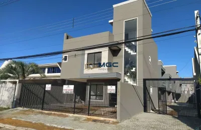 Sobrado com terraço em condomínio portão, curitiba/pr