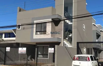 Excelente casa sobrado com terraço no bairro uberaba, em curitiba-pr