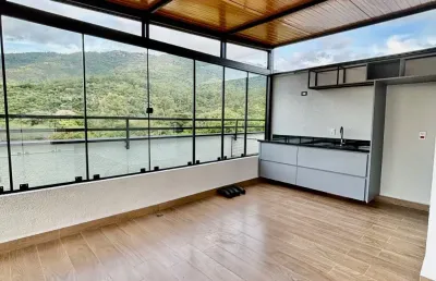 Cobertura para locação 3 dormitórios 185 m2 vila gardênia atibaia-sp