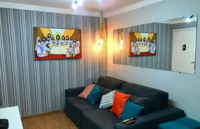 Lindo apartamento no bairro santa cândida, 2 quartos , 2 vagas