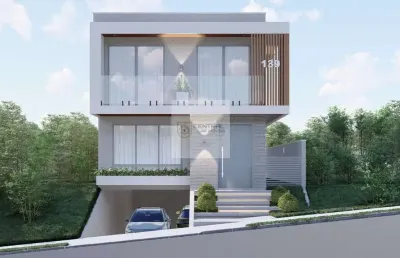 Sobrado novo em condomínio clube c 3 suítes, 3 vagas  opção  home office a parte