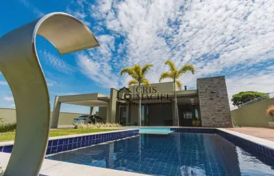 Chácara com 3 suítes à venda, 1000 m² por r$ 2.550.000 - terras de itaici - indaiatuba/sp