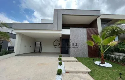 Casa em condomínio fechado com 3 quartos à venda na Alameda Ezequiel Mantoanelli, Jardim Piemonte, Indaiatuba