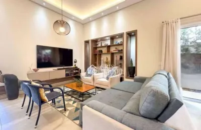Casa à venda porteira fechada no condomínio lucilla em indaiatuba/sp