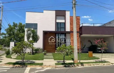 Sobrado à venda no condomínio piemonte em indaiatuba/sp