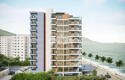 Lançamento - edifício privileged view, cobertura duplex, frente mar à venda, martim de sá, caraguat