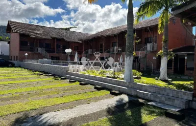 Apartamento loft à venda, 2 dorms a 700m da praia martim de sá, caraguatatuba, sp