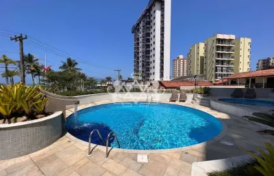 Maravilhoso apartamento à venda, frente mar, varanda gourmet, na praia da martim de sá, caraguatatu