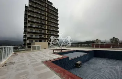 Cobertura duplex, com 3 suítes, 3 vagas, à venda na praia massaguaçu, caraguatatuba, sp