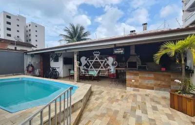 Maravilhosa casa com piscina e área gourmet  à venda, martim de sá, caraguatatuba, sp