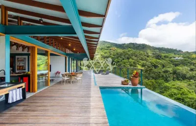 Casa alto padrão em condomínio do pulso em ubatuba -sp