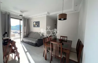Apartamento à venda c/ 2 dorms e 1 suite com lazer completo na martim de sá, caraguatatuba, sp