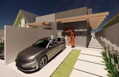 Casa à venda, com 135m² at i 75m² au, com 2 suites e 3 banheiros massaguaçu, caraguatatuba, sp