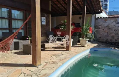 Casa à venda, com  3 dormitórios sendo 1 suite , 363m² at / 220m²acjardim primavera, caraguatatuba,