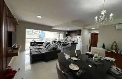 Apartamento à venda, 2 vagas de garagem coberta, com 84m² 2 dormitórios sendo uma suíte indaiá, car