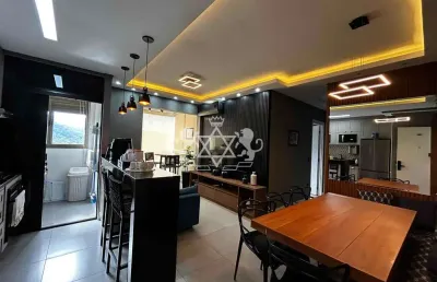 Apartamento à venda, 'mobiliado' - martim de sá, caraguatatuba, sp