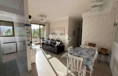 Apto à venda 2 dorms c/suite em condominio completo na martim de sá, caraguatatuba, sp