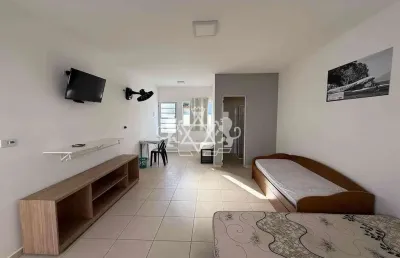 Kitnet para locação, martim de sá, caraguatatuba, sp
