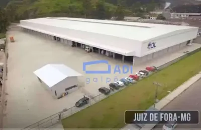 Galpão industrial/logístico locação - condomínio fechado - 4.000 m² - rod. br-040 - juiz de fora - mg