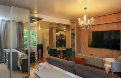Excelente apartamento mobiliado 01 dormitório 01 vaga centro histórico.