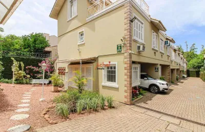 Casa em condomínio à venda em porto alegre - bairro ipanema - 190m²
