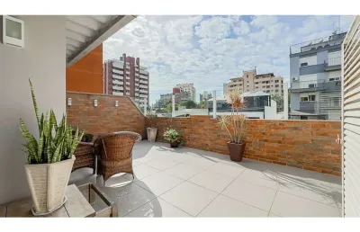 Cobertura duplex para venda  no bairro petrópolis em porto alegre