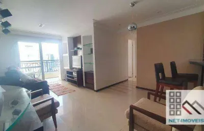Apartamento 2 dorms (72m²), 1 suíte, mobiliado, varanda, mobiliado, 2 vagas. ao lado da estação moema do metrô