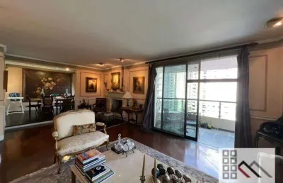 Apartamento 4 dormitórios (220m²), 3 suítes, 4 vagas, varanda. a poucos metros do shopping jk