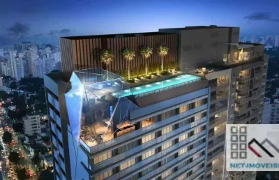 Apartamento 2 dormitórios (65m²), 1 suíte, terraço, 1 vaga. a 250 metros da estação aacd-servidor