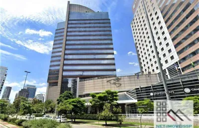 Conjunto comercial (536m²), 4 banheiros, 6 vagas. totalmente mobiliado. ao lado do shopping vila olímpia
